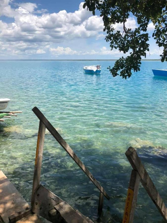 Veleando Ando Cabanas Bacalar Exterior foto